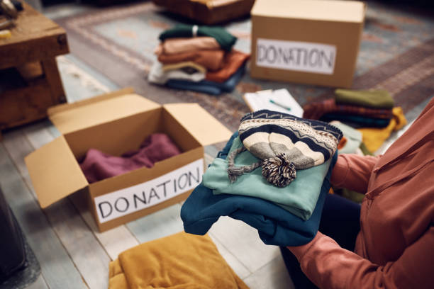 Clothing donations and community donations